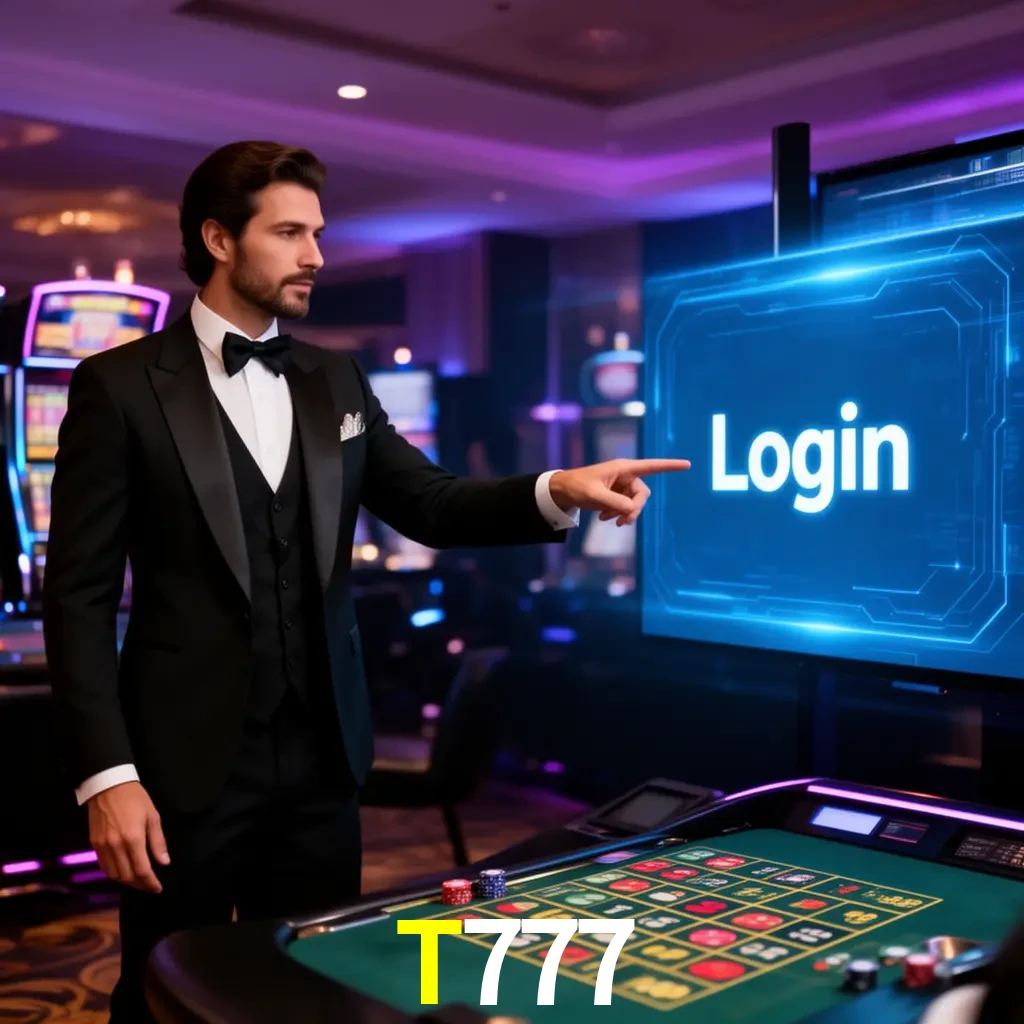 T777 Login - OTP, cuenta y soporte Pantalla T777 Login con OTP, contraseña, cuenta segura y soporte móvil