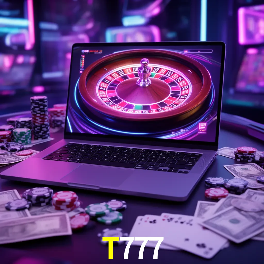 Centro móvil T777 con casino, cajero, bonos, app y acceso de cuenta para México